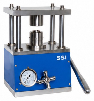 Hydraulic Coin-Cell Crimper — catalog figure