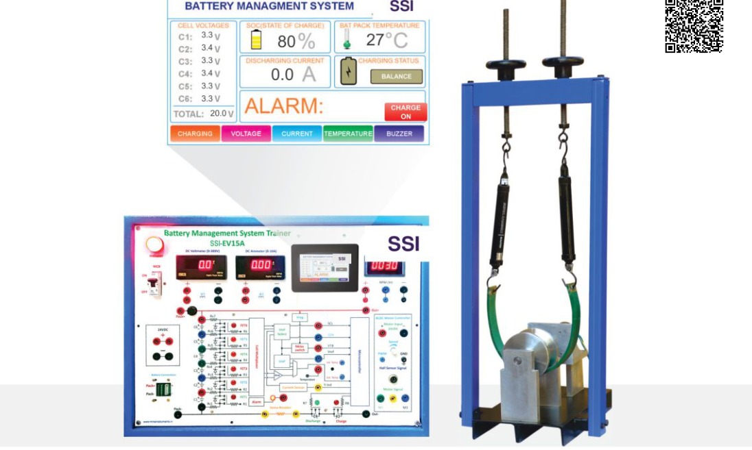 SSI-EV15A HMI Battery Management System Trainer — catalog figure